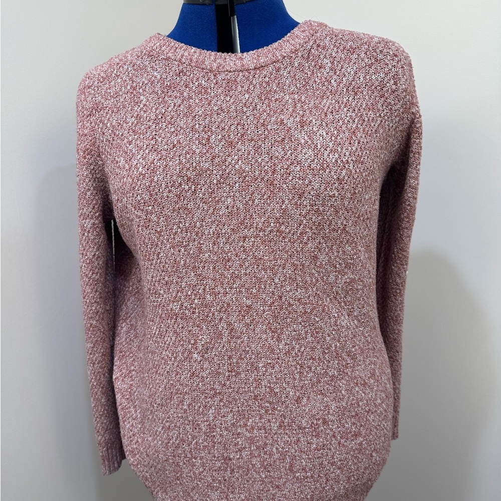 Pink Clover Marled Knit Sweater
